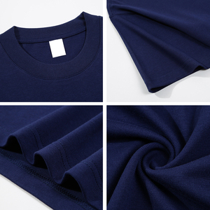 Produsen tim profesional untuk pakaian kustom katun berat kosong pakaian jalan kustom kaos ukuran besar pria - Product Image 3