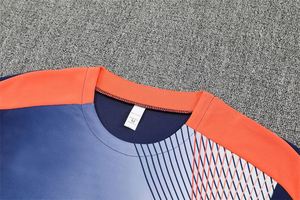 Uniformes de Fútbol de Verano, Jersey de Manga Corta Estampado 25/26 Barcelona, Transpirable, Poliéster/Nailon, Secado Rápido, Cuello Redondo, Unisex - Product Image 4