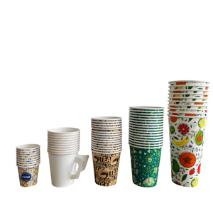 Gobelet en papier jetable avec poignée, parfait pour les boissons chaudes, le thé et le café, gobelets en papier avec poignée, gobelets en papier personnalisés imprimés - Product Image 2
