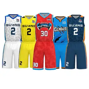 2023 Custom Sublimated Basketball Jerseys For Mens Youth OEM Fully Sublimation Print Logo Team Sportswear Jersey Uniforms