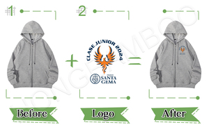 Felpa Invernale con Collo Rotondo Foderata in <span class=keywords><strong>Pile</strong></span>, Oversize Personalizzabile con Logo DIY, Unisex per <span class=keywords><strong>Uomo</strong></span> e Donna - Product Image 3