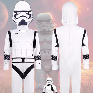 Costume de Cosplay de Soldat Blanc Spectacle de Scène d'Halloween pour Enfants - Product Image 1