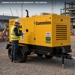 Generador Diésel Cummins Súper Silencioso, Trifásico, Salida de CA, 50/60HZ, 1500/1800RPM, Grupo Electrógeno de 40kw 50kva - Product Image 5
