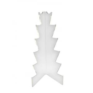 <b>Acrylic</b> Crystal Vertical <b>Display</b> <b>Stand</b> for 6 Pens Versatile Square and Triangle Pattern Pencil Holder - Product Image 1