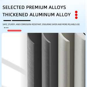 Silla de Ducha Ajustable con Respaldo, Taburete de Baño de Aluminio para Personas <span class=keywords><strong>Mayores</strong></span>, Discapacitados y Uso Médico - Product Image 2