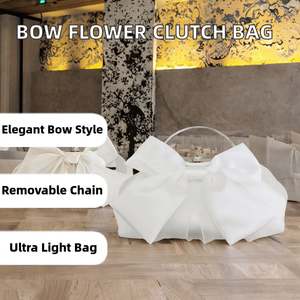 Bolso clutch elegante en mosaico con detalles perlados, un accesorio de lujo para la noche. Bolso clutch exclusivo en mosaico a precio de... - Product Image 2