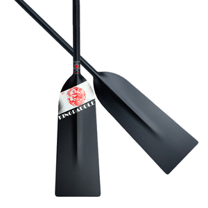 Kingpaddle D02 IDBF Eje ovalado de alta resistencia Estructura de 1 pieza Diédrico fijo Fibra de carbono Dragon Boat Paddle - Product Image 1