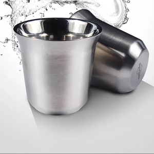 HOU caliente-Venta de 6oz Nespresso <span class=keywords><strong>pixie</strong></span> lungo fortissio copa de café de acero inoxidable - Product Image 3