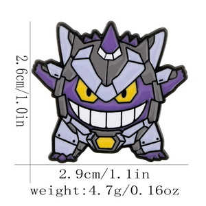 لعبة كزة الوحش لطيف بطة إيفي تشارزارد المينا دبوس - Product Image 3