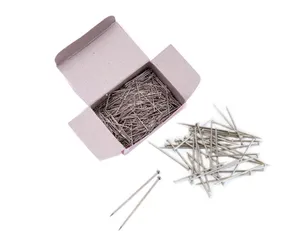 28MM metal office pins head pins for dressmaker Galvanized/nickel ironpush pins