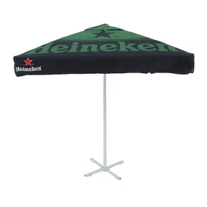 Promotion Printed Sun Shade Garden Beach Cafe Market Umbrella