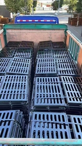 Rejilla de alcantarilla de hierro dúctil de alta resistencia EN124 D400, personalización OEM/ODM, color personalizado, opciones redondas/cuadradas - Product Image 5