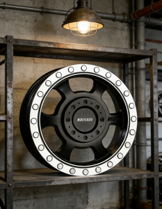 Nuevas llantas de aleación de aluminio de ajuste universal 16X6.5, diseño multirradio con borde mecanizado en negro brillante - Product Image 2