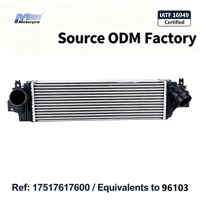قطعة غيار أصلية OE 17517617600 7617600 تناسب سيارات BMW ميني (F56) جون كوبر ووركس الفئة الثانية (F45) مبرد بيني بديل لـ 96103