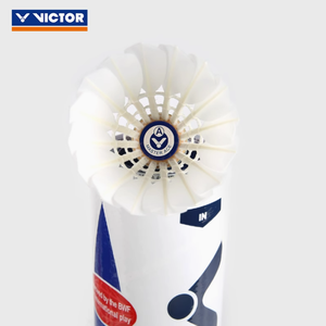 VICTOR MASTER ACE BWF - Paquete <span class=keywords><strong>de</strong></span> 12 Volantes <span class=keywords><strong>de</strong></span> Bádminton Profesionales <span class=keywords><strong>de</strong></span> Plumas <span class=keywords><strong>de</strong></span> Ganso Aprobados por la BWF para Competiciones Profesionales - Product Image 6