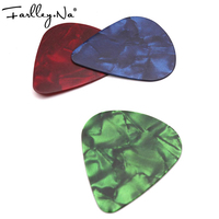 Plectres de guitare en celluloïd couleur nacré de haute qualité 0,71 mm, en plastique, bon prix pour instruments à cordes et accessoires de basse