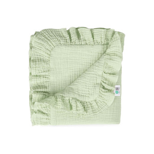 Manta de Muselina Suave para Bebé, Manta Envolvente para Bebé y Niño Pequeño, Agradable al Tacto, Manta de Crepé de Algodón Orgánico GOTS para Recién Nacido - Product Image 1