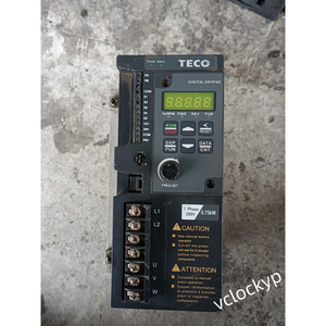 1PCS Inversor TECO S310-201-H1D 220V 0.75KW en Buen Estado, Usado - Product Image 1