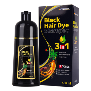 Champú Profesional Anticaspa con la Mejor Fórmula Herbal, Tinte Herbal para el Cabello Negro Natural Oscuro, para un Cuidado Profundo del Cabello - Product Image 3