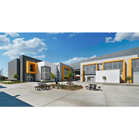Diseño Gratuito de Nave Industrial Prefabricada de Acero, Garaje, Taller, Almacén, Edificio de Acero Ligero con Garantía de Más de 5 Años