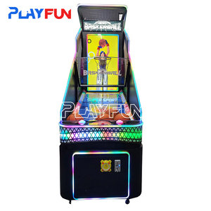 Máquina <span class=keywords><strong>de</strong></span> Baloncesto Playfun con Pantalla LCD Grande, Máquina <span class=keywords><strong>de</strong></span> Juego <span class=keywords><strong>de</strong></span> Aro con Pantalla <span class=keywords><strong>de</strong></span> Video, Tickets para Zona <span class=keywords><strong>de</strong></span> Juegos <span class=keywords><strong>de</strong></span> <span class=keywords><strong>Bar</strong></span> - Product Image 1