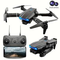Drone E99 Pro Mini pour l'extérieur, double caméra 4K FPV, idéal pour débutants, jouet pour enfants, cadeau d'anniversaire, E99 pour les enfants - Vente Flash