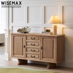 Meuble <span class=keywords><strong>de</strong></span> rangement WISEMAX FURNITURE, style rétro français, en bois <span class=keywords><strong>de</strong></span> frêne massif, avec tiroir, meuble d'appoint pour salon, <span class=keywords><strong>console</strong></span> <span class=keywords><strong>de</strong></span> couloir, <span class=keywords><strong>bar</strong></span> - Product Image 5