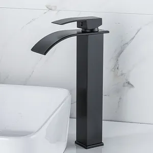 डेक माउंट मुर्गा faucets के लिए sus 304 स्टेनलेस स्टील भारी शुल्क बेसिन नल बाथरूम vanities पाइपलाइन जुड़नार पानी के नल मिक्सर