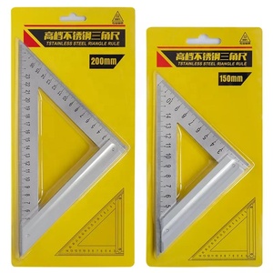 200Mm Kim Loại Thép Không Gỉ Chế Biến Gỗ Thước Tam Giác - Product Image 6