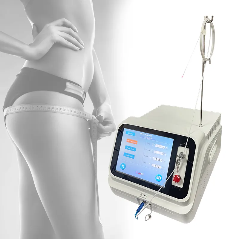 Macchina di liposuzione laser 980 Non invasiva 1470NM dimagrante laser liposuzione cavitazione macchina