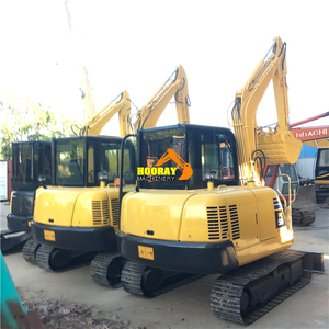 Excavatrice PC56-7 Komatsu d'occasion du Japon Poids en ordre de marche de 6 tonnes Bonne condition avec pompe à moteur Moteur PLC d'occasion - Product Image 5