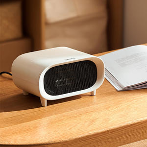 ポータブルミニスペースヒーター110v120vCePtcルームヒーターホームオフィス用扇風機600Wソーラーパワーポータブルヒーターベッドルーム - Product Image 5