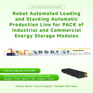 Robot Automatizado para Carga y Apilado de Materiales, Módulo de Almacenamiento de Energía Industrial, Línea de Producción Totalmente Automática - Product Image 3