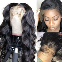 Fournisseur de Cheveux Humains 100% Naturels – Perruques Longues en Dentelle Frontale 360 Pièces Cheveux Vierges Péruviens 13x4/13x6 Base HD Sans Colle Invisible Haute Définition