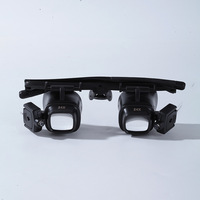 Lunettes à fort grossissement 24x à fixation frontale, portables, avec lumière LED pour la réparation de montres, le soudage et les composants électroniques de téléphones mobiles