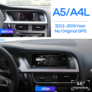 Nhà Máy Giá Android 14 8.8 "8core tự động đài phát thanh không dây Carplay cho Audi <span class=keywords><strong>A4</strong></span> 2013-2016 năm xe máy nghe nhạc đa phương tiện <span class=keywords><strong>GPS</strong></span> <span class=keywords><strong>navigation</strong></span> - Product Image 2