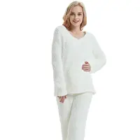 Wettbewerbs fähiger Preis Damen Baumwolle Soft Zweiteiliges passendes Pyjama-Set