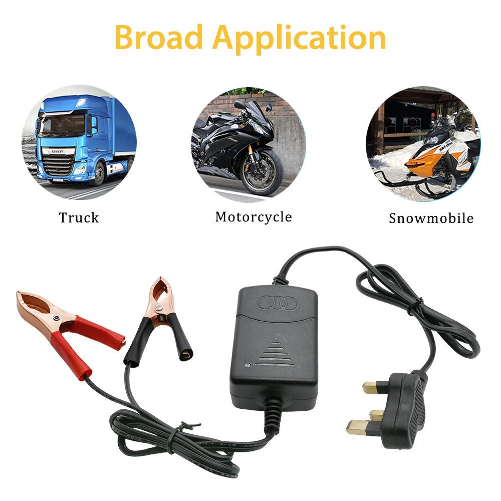 13.8V 14.8V充電式バッテリー充電器、LEDインジケーター付き12V