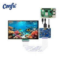 Layar AMOLED 12,6 Inci 1600*2560 Resolusi Tinggi 2k Touch TP Plane Raspberry Pi Layar MIPI AD Board Pad Tablet Notebook