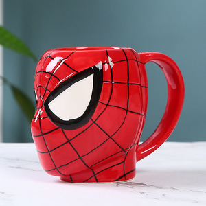 Tazas de Cerámica de Porcelana de los Vengadores al por Mayor, Tazas Personalizadas con Dibujos Animados en 3D, Reutilizables, Aptas para Alimentos, para el Regreso a Clases - Product Image 2