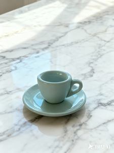 ชุดถ้วยกาแฟเซรามิกผนังหนาอย่างดี เป็นมิตรกับสิ่งแวดล้อม มีหลายขนาด พร้อมจานรอง - สามารถปรับแต่งได้ สำหรับเอสเพรสโซ เดมิทาส คาปูชิโน และชา - Product Image 4