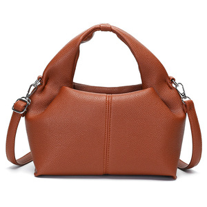 Sac à main en cuir souple pour femmes, style simple, avec bandoulière amovible, polyvalent, à poignée supérieure, sac à bandoulière pour femmes - Product Image 6