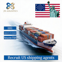 Agent maritime, logistique de livraison, prix des conteneurs FBA vers les États-Unis, port d'entreposage de Houston