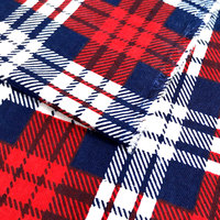 Großhandel 100% Baumwolle Plaid Garn gefärbte Baumwolle Flanell Shirt ing Stoff