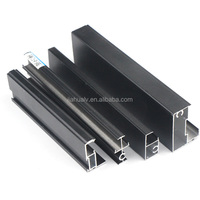 Profilé d'extrusion en aluminium 6063 T5 pour porte coulissante de meuble sur mesure, fourni par l'usine
