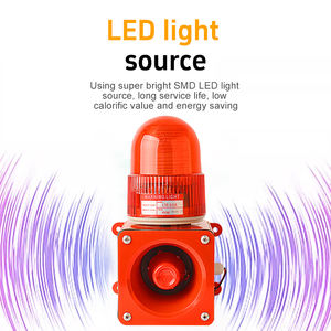 Stsg05 industriel 24V/220V LED son et lumière alarme Buzzer système d'alarme incendie pour grue de navire - Product Image 6