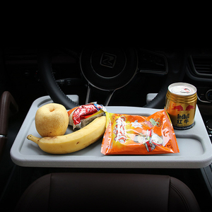 อเนกประสงค์แบบพกพาทนทาน42*28cm ABS รถยนต์ SUV พวงมาลัยถาดอาหาร<span class=keywords><strong>โต</strong></span>๊ะแล็ปท็อป - Product Image 4