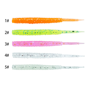 SNEDA เหยื่อปลอมแบบยาว<span class=keywords><strong>4</strong></span>.8ซม. 0.3G,เหยื่อตกปลาทำจากวัสดุ PVC เหยื่อตกปลาสีดำ - Product Image 2