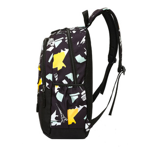 Multifunctional Lightweight <b>Student</b> <b>Backpack</b> Set Large Capacity Classic School <b>Backpack</b> Lunch Bag Waterproof Personalized Logo - Product Image 2