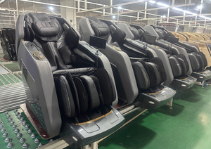 2025 Best New Rail 3D 4D Luxury Zero Gravity Massager with Adjustable Recliner SPA Shiatsu Chair - Product Image 6